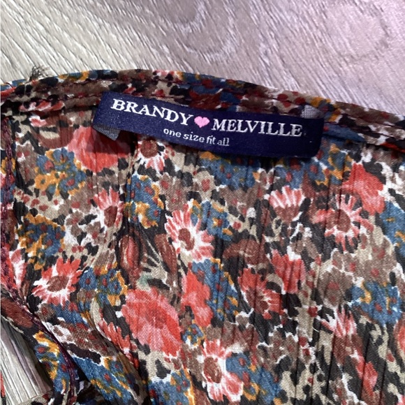 Flirty, boho Brandy Melville blouse/top - Picture 4 of 4